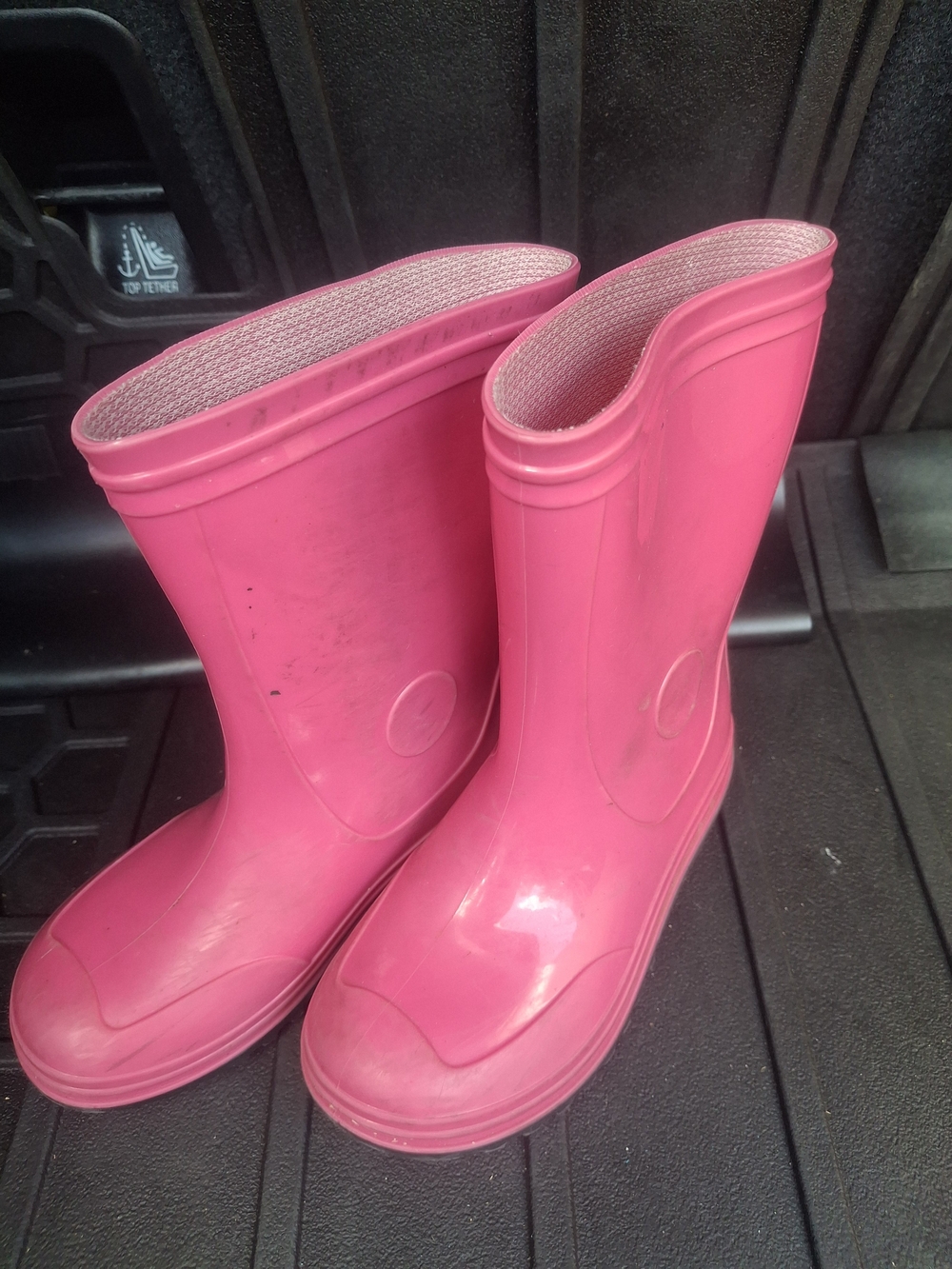 Girls Pink Rain Boots
